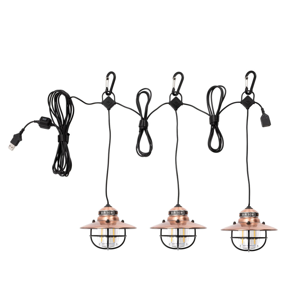 Barebones Edison Pendant String Lights - USA MEGA SHOP