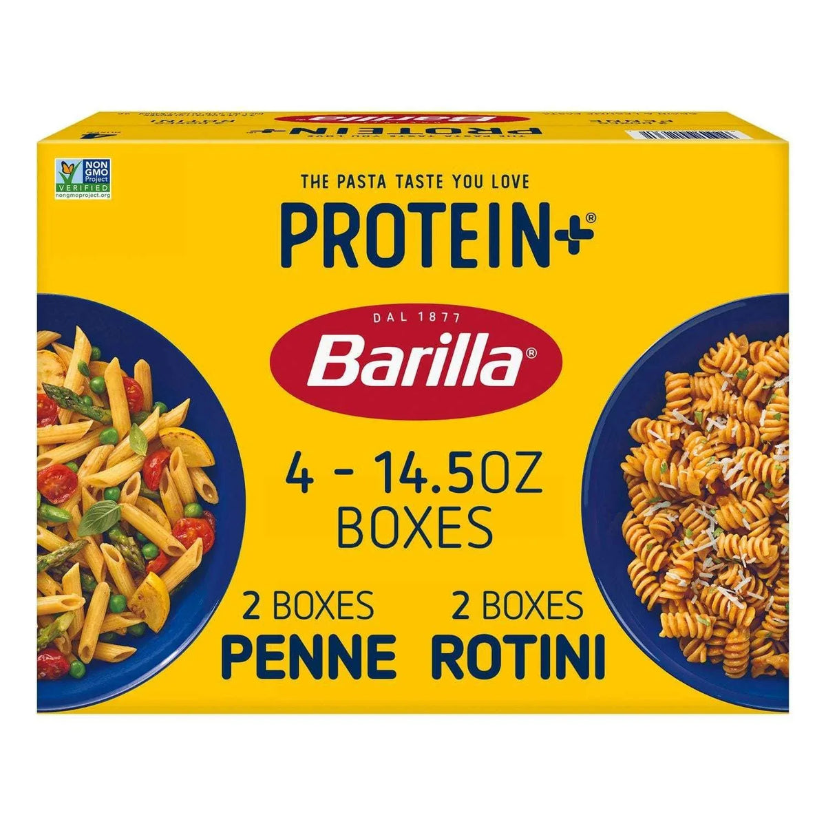 Barilla Protein+ Penne & Rotini, 14.5 oz., 4 pk. - USA MEGA SHOP