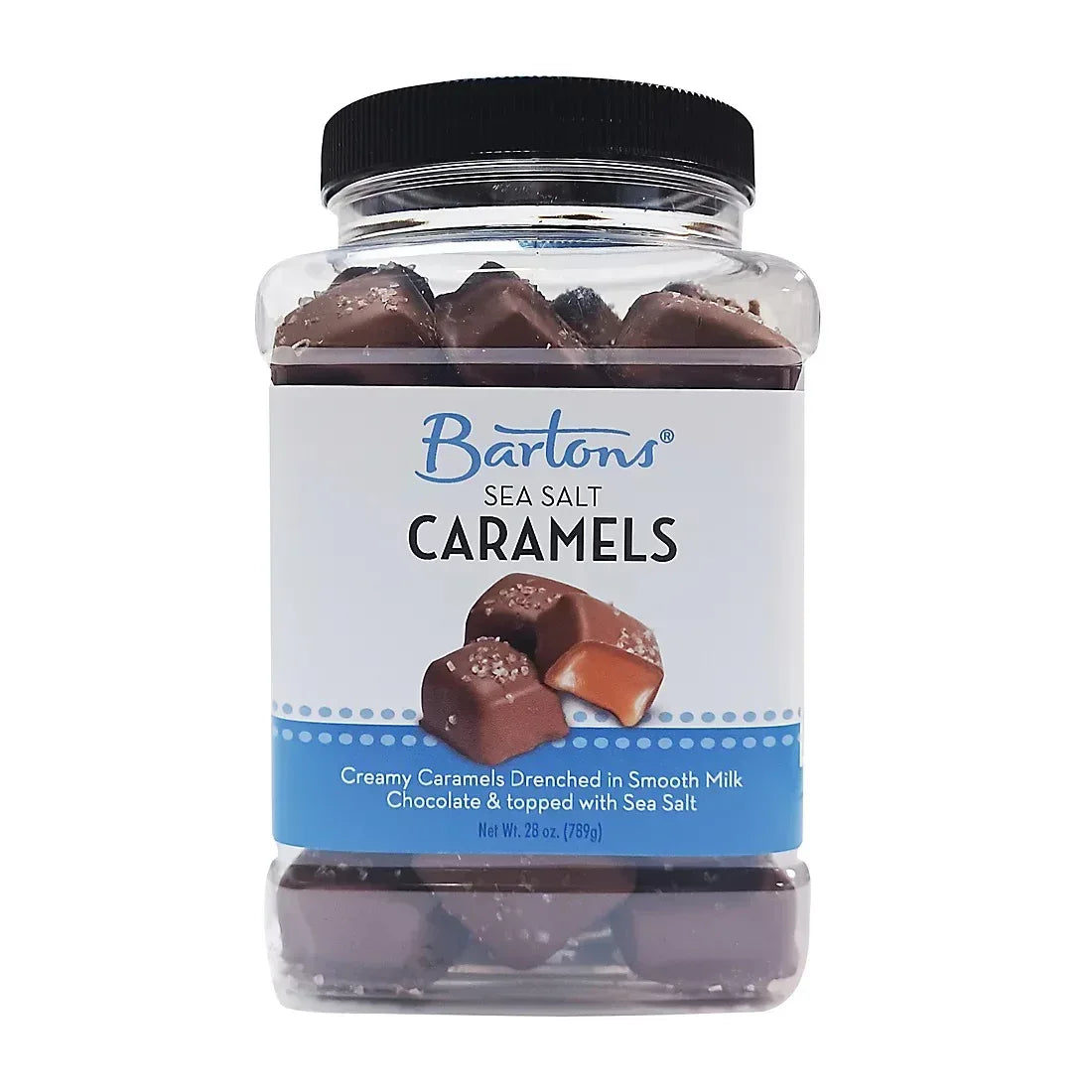 Barton's Sea Salt Milk Chocolate Caramels, 28 oz.