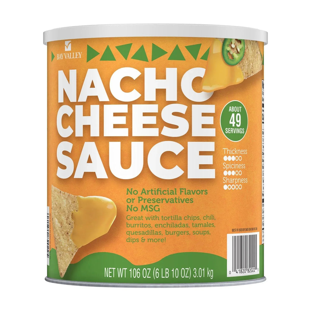 Bay Valley Nacho Cheese Sauce, 106 oz. - USA MEGA SHOP