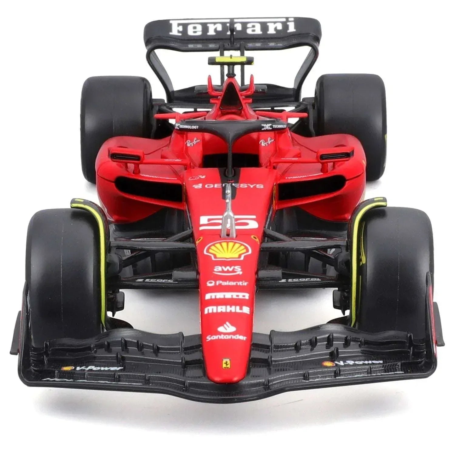 Bburago Formula One Racing 1:24 Race Cars with Driver Figures, 2 pk.