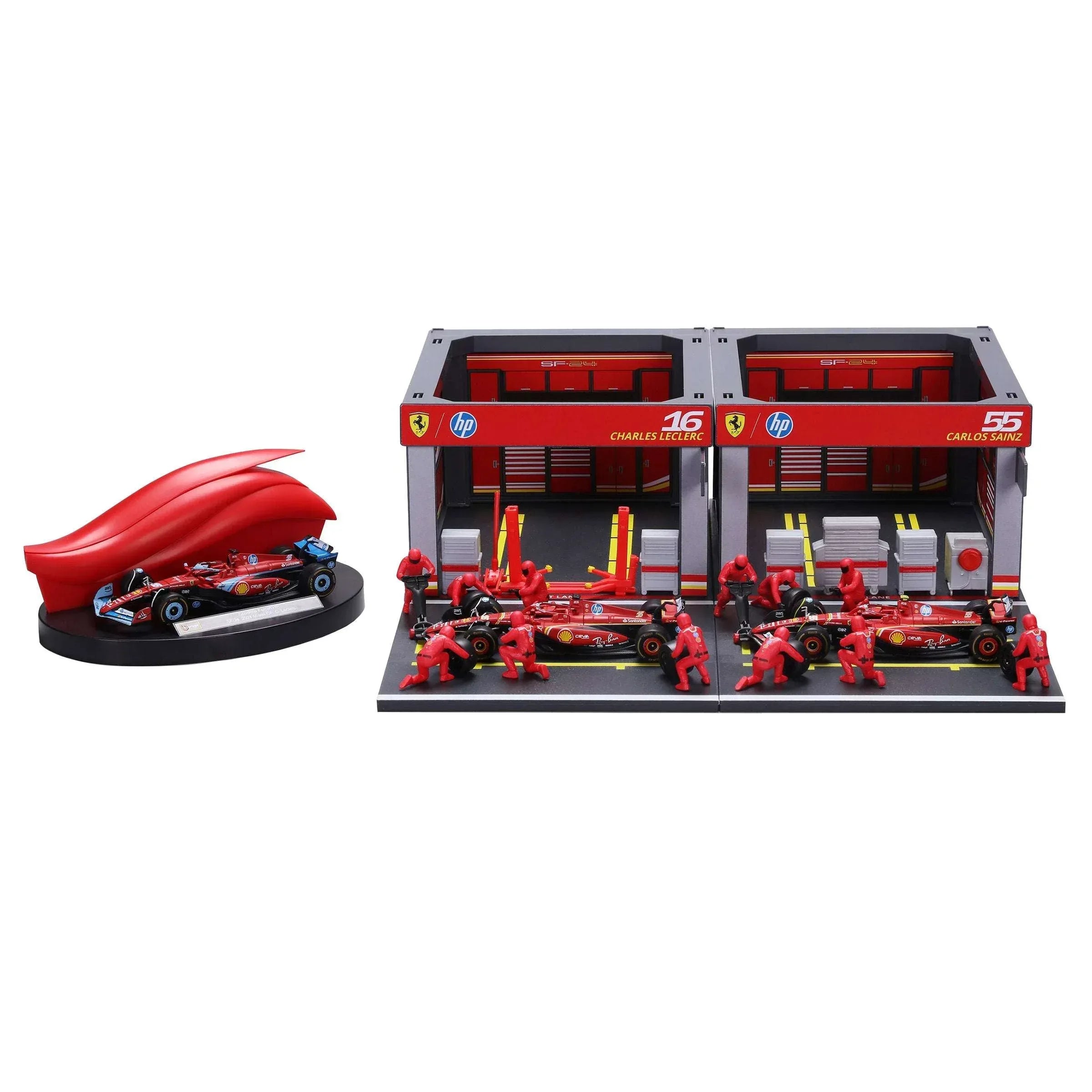 Bburago 1:43 Formula Racing Paddock Set