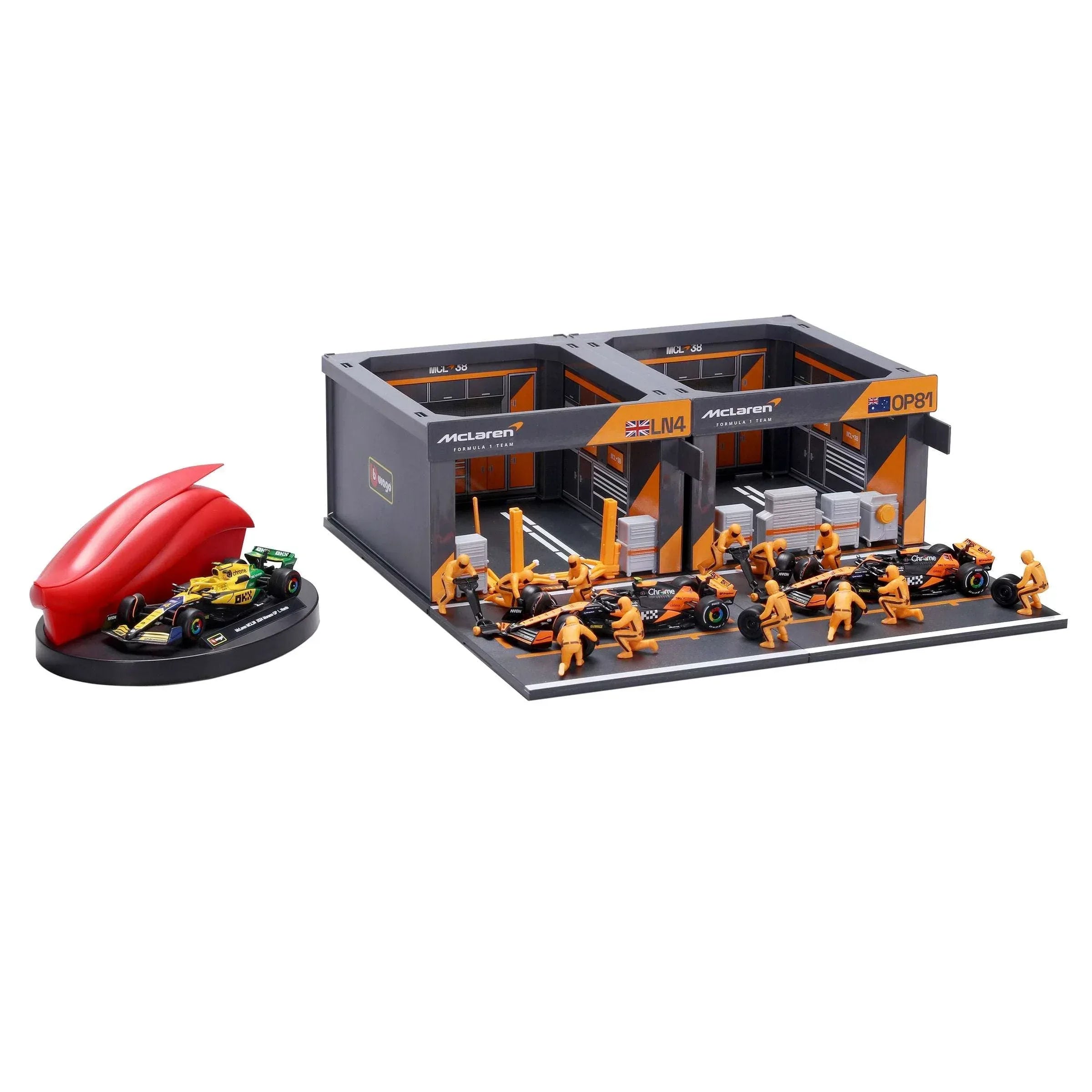 Bburago 1:43 Formula Racing Paddock Set