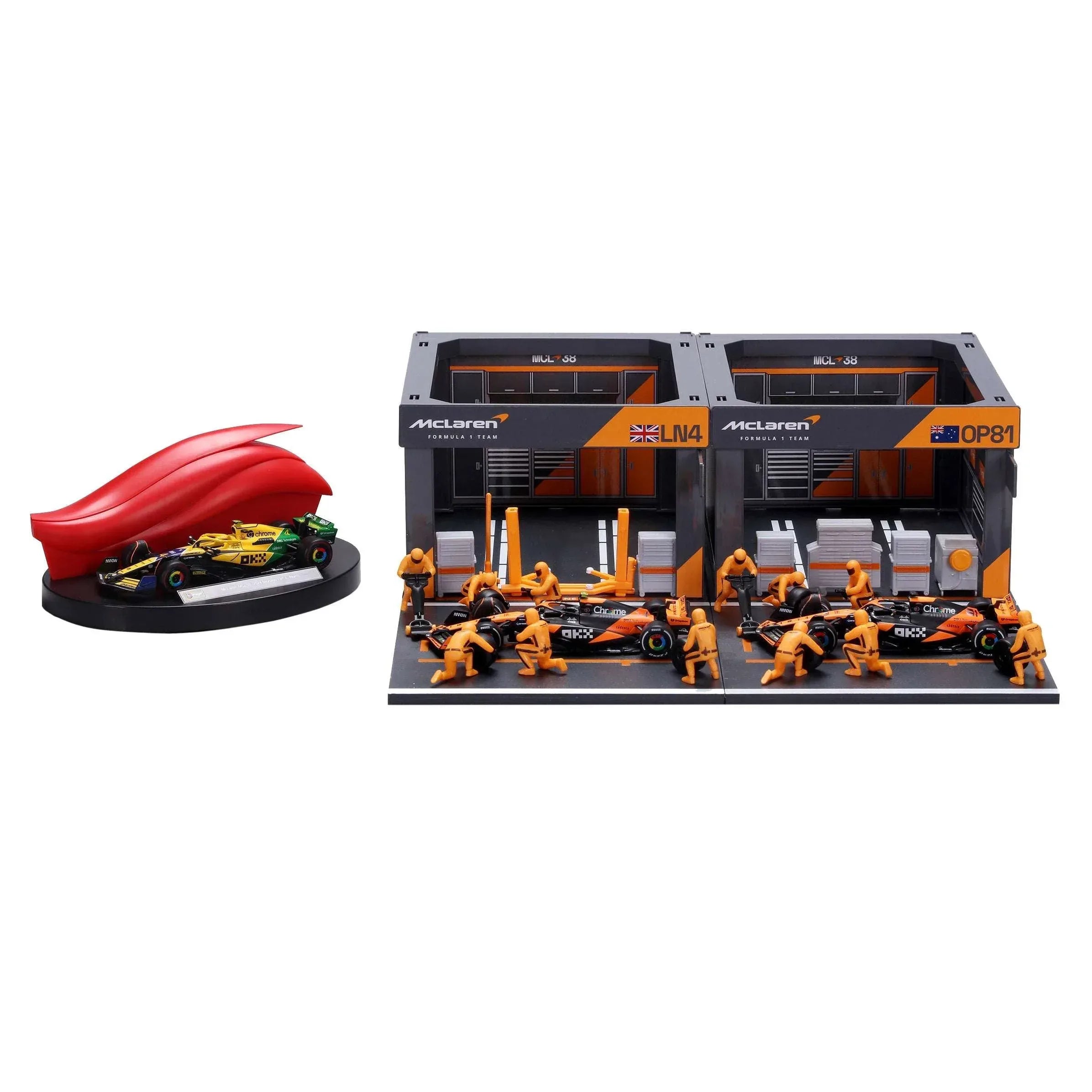 Bburago 1:43 Formula Racing Paddock Set