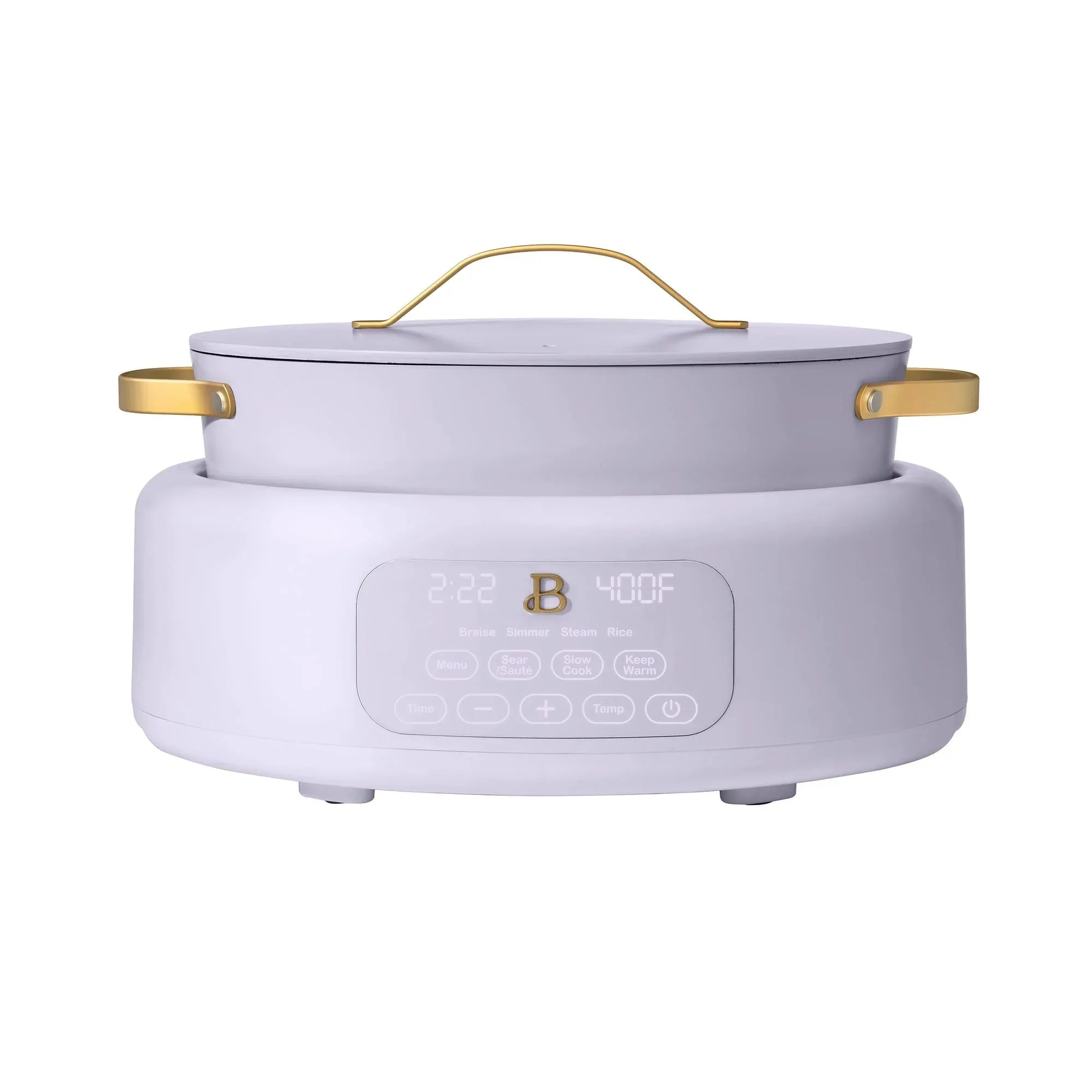 Beautiful 10-in-1 , 6 Qt Electric Multi-Cooker, Tomato Red by Drew Barrymore - USA MEGA SHOP