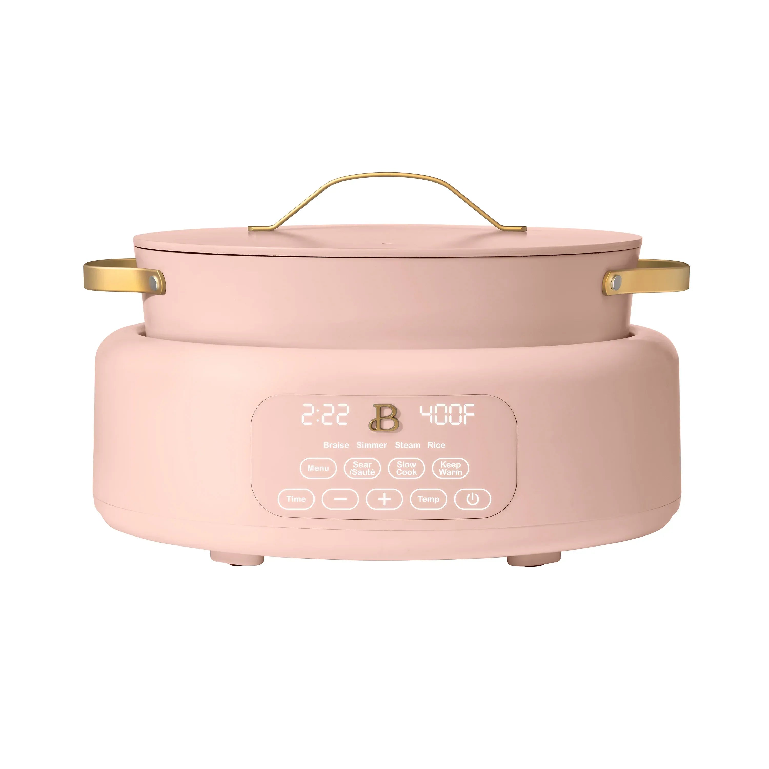 Beautiful 10 in 1, 6 Qt Electric Multi-Cooker, Black Sesame by Drew Barrymore