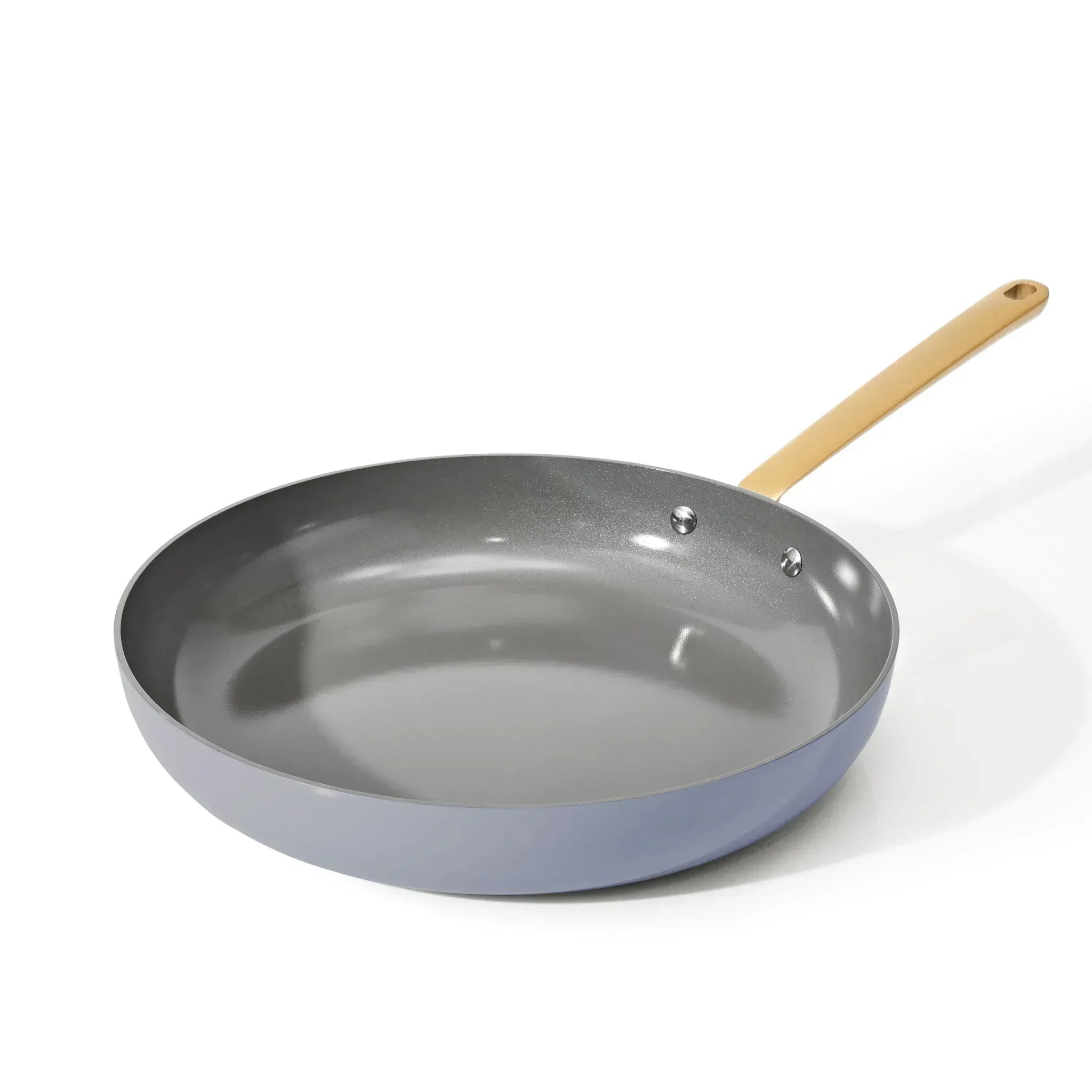 Beautiful 12 inch Ceramic Non-Stick Fry Pan, Black Sesame by Drew Barrymore