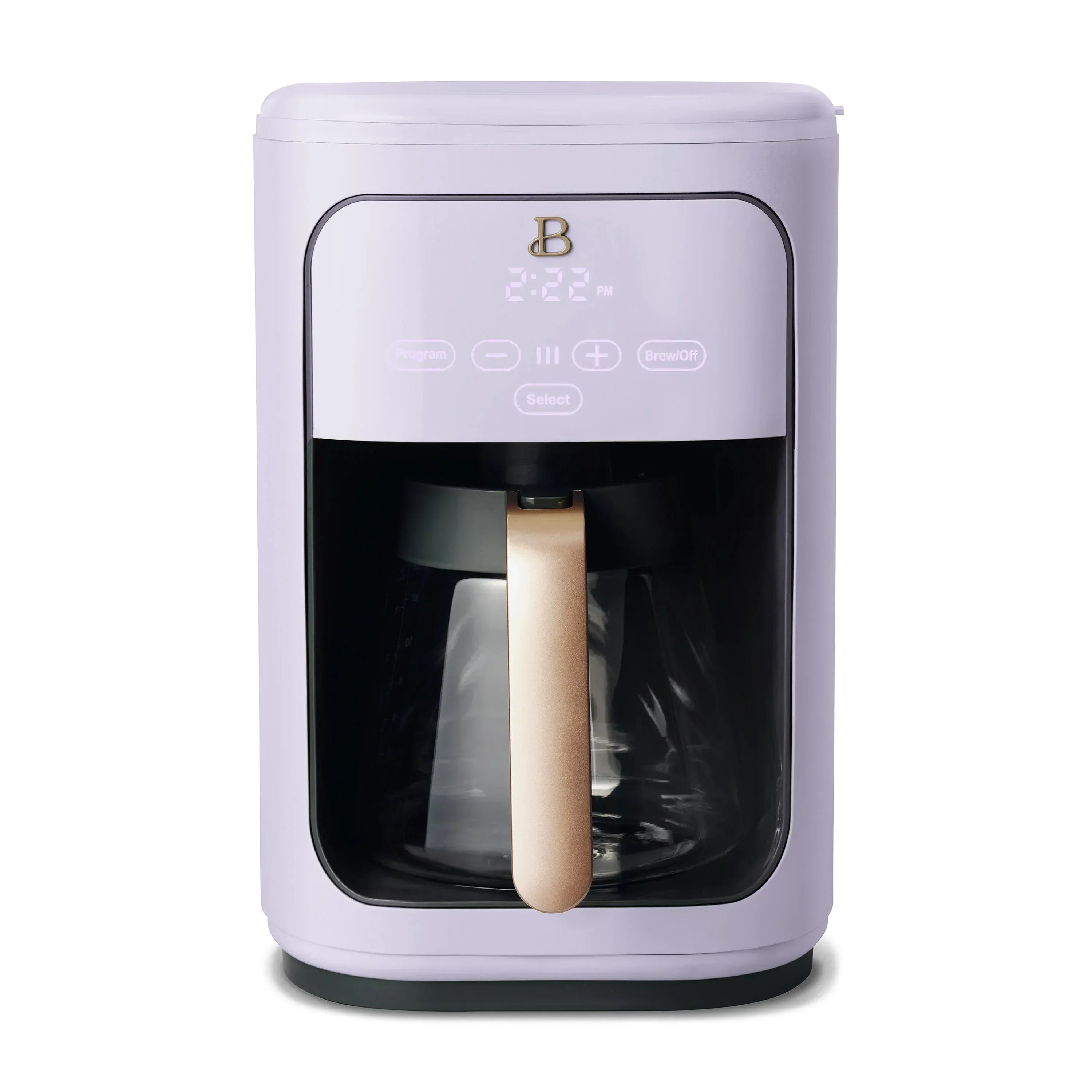 Beautiful 14-Cup Programmable Drip Coffee Maker with Touch-Activated Display, Black Sesame by Drew Barrymore - USA MEGA SHOP