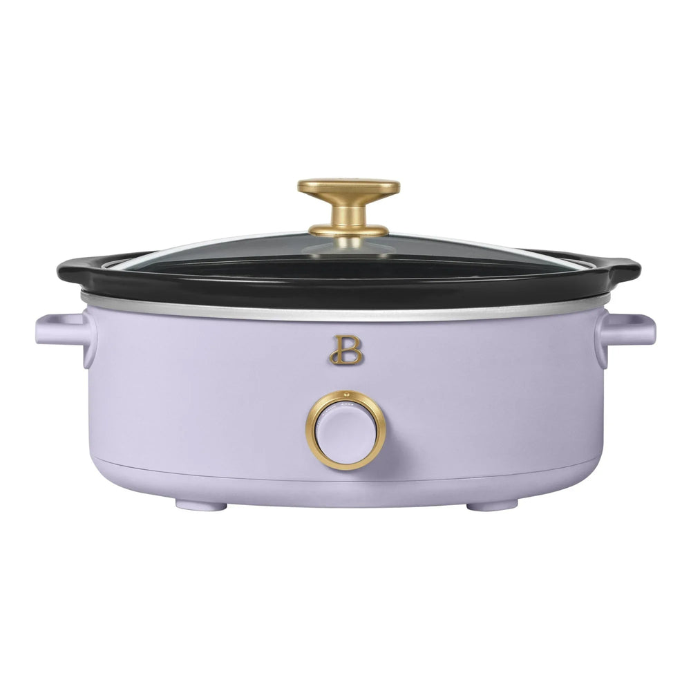 Beautiful 2.5 Qt Dip and Serve Manual Slow Cooker, Cornflower Blue by Drew Barrymore - USA MEGA SHOP