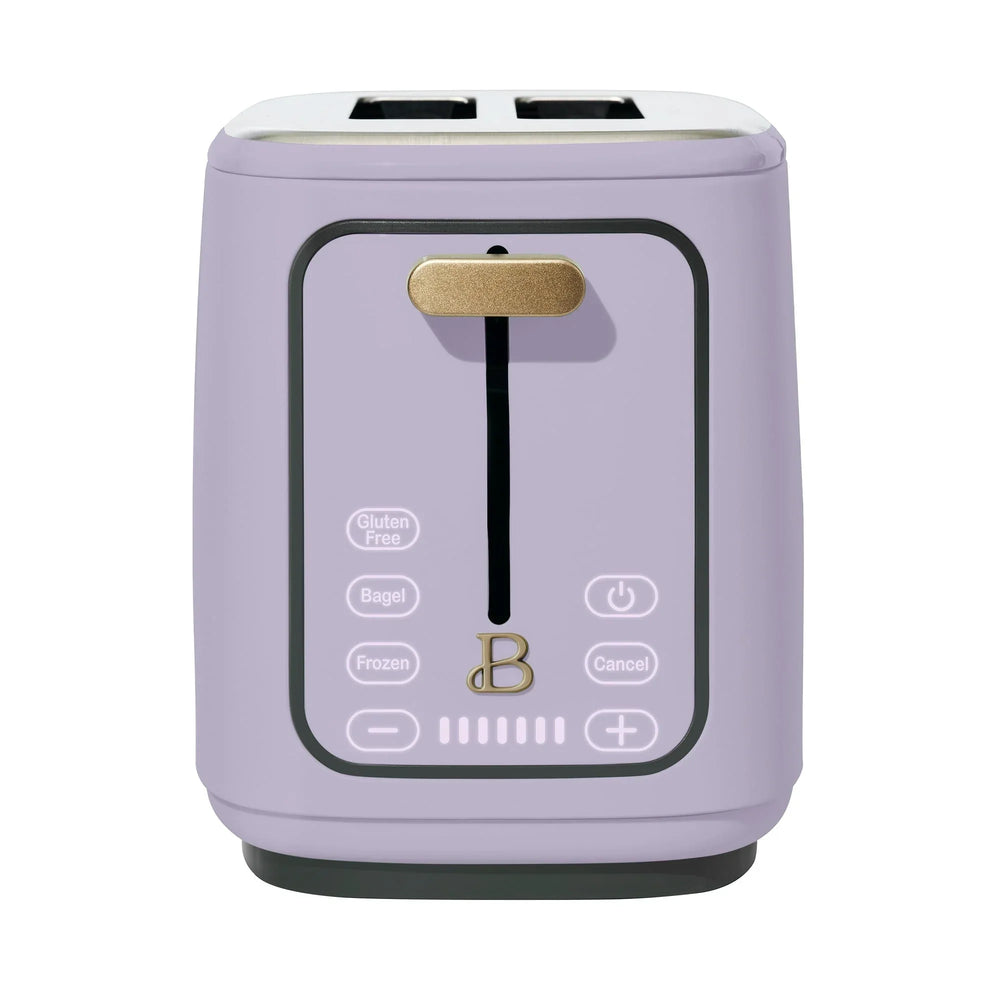 Beautiful 2 Slice Toaster with Touch-Activated Display, Black Sesame by Drew Barrymore - USA MEGA SHOP