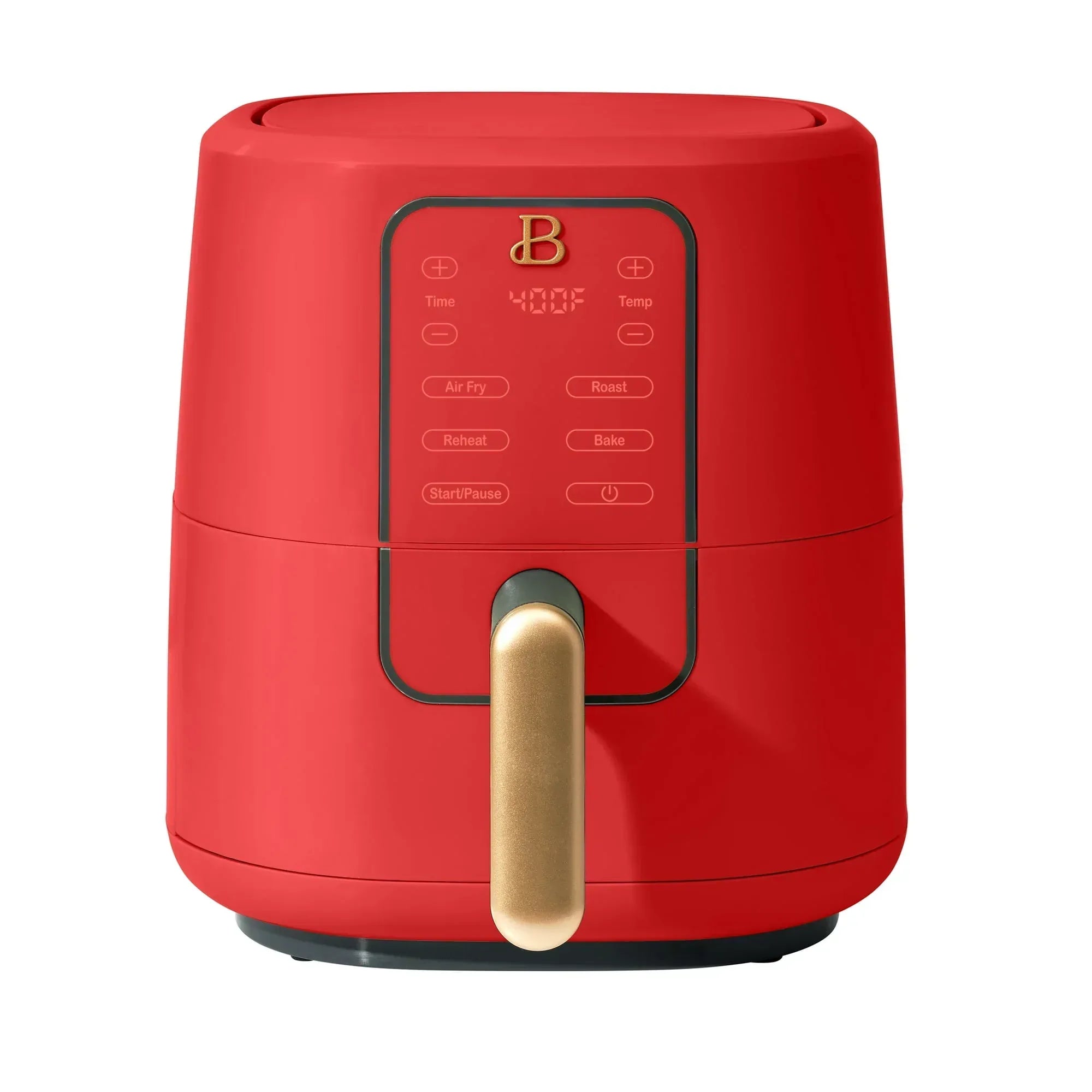 Beautiful 3 Qt Air Fryer with TurboCrisp Technology, EverGood Ceramic Nonstick Coating, Thyme Green by Drew Barrymore
