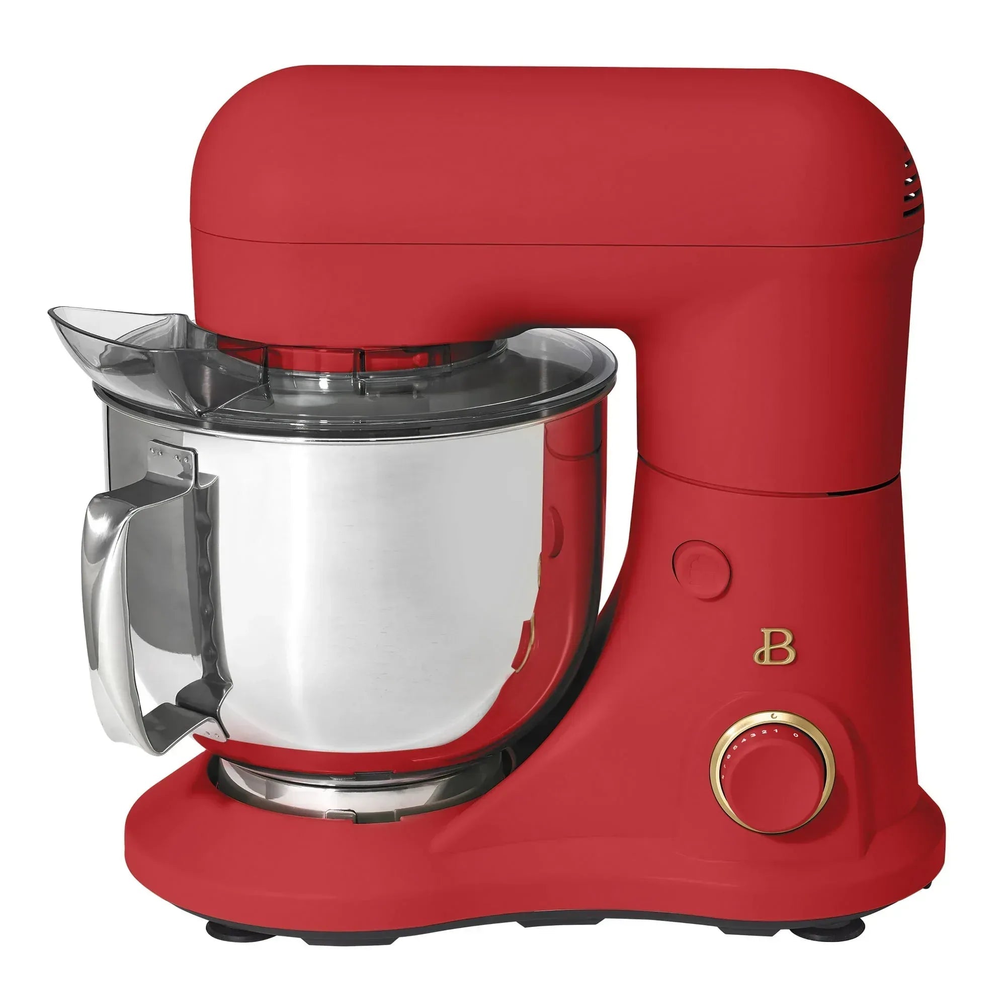 Beautiful 5.3 Qt Stand Mixer, Black Sesame with Flat Beater, Dough Hook, Balloon Whisk