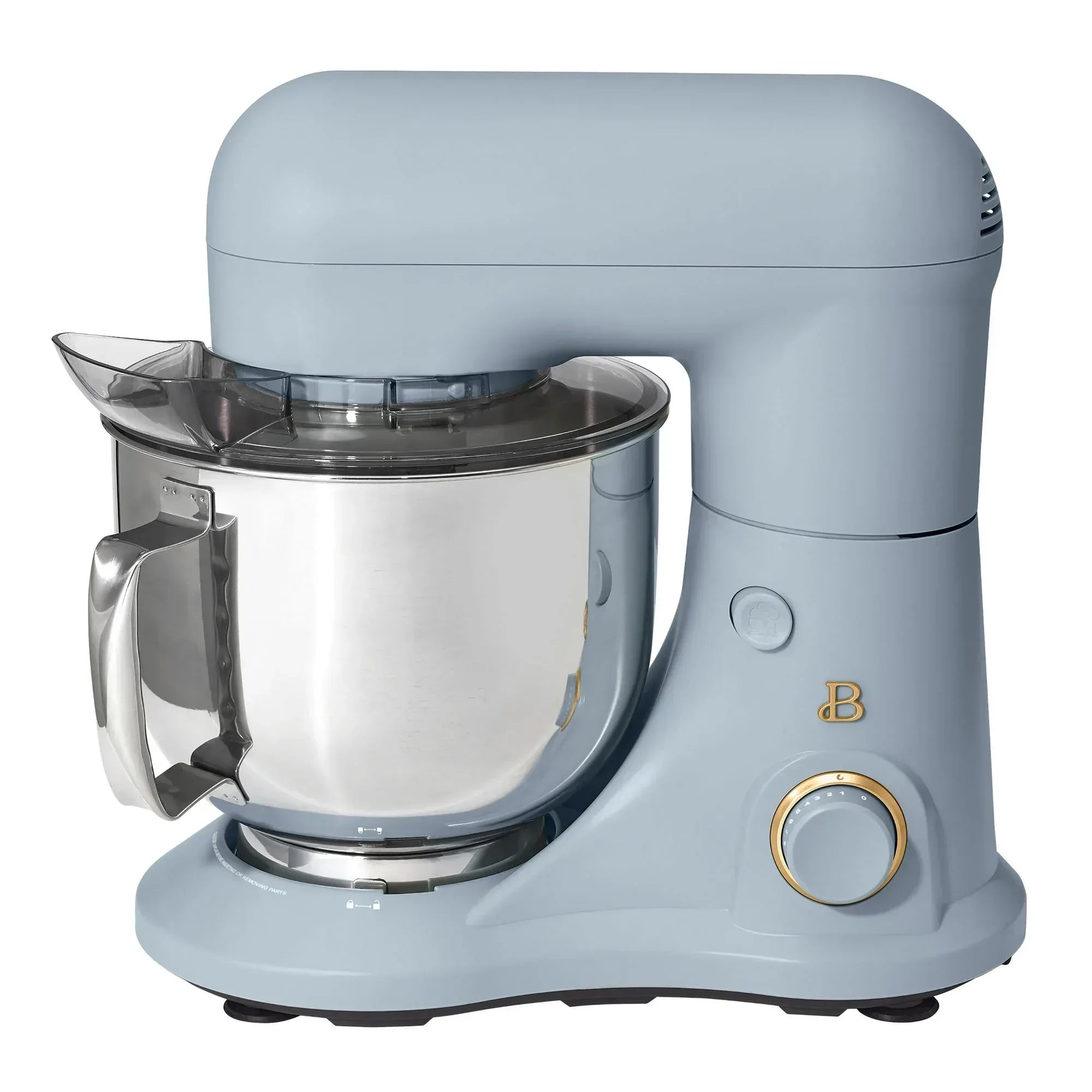 Beautiful 5.3 Qt Stand Mixer, Black Sesame with Flat Beater, Dough Hook, Balloon Whisk