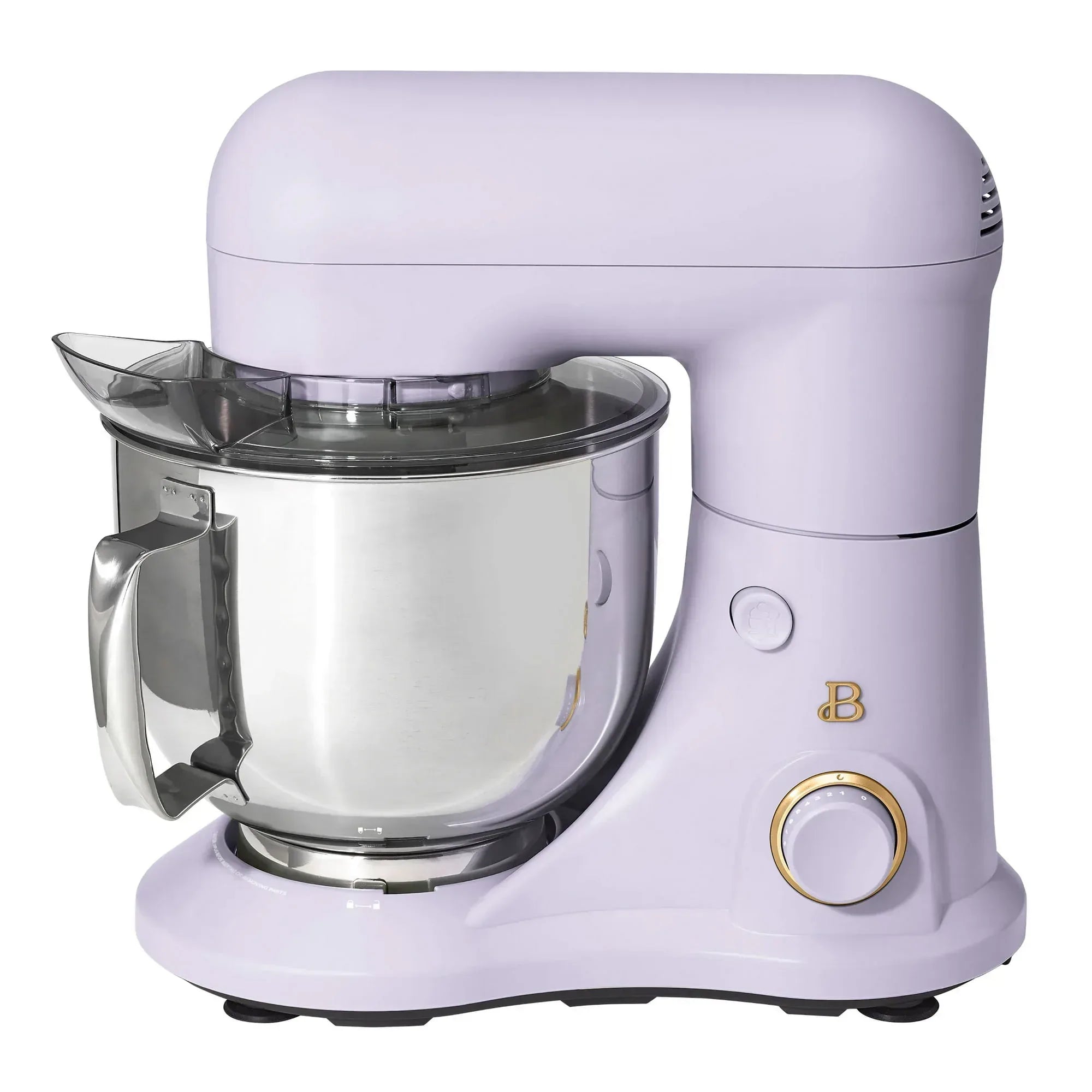 Beautiful 5.3 Qt Stand Mixer, Black Sesame with Flat Beater, Dough Hook, Balloon Whisk