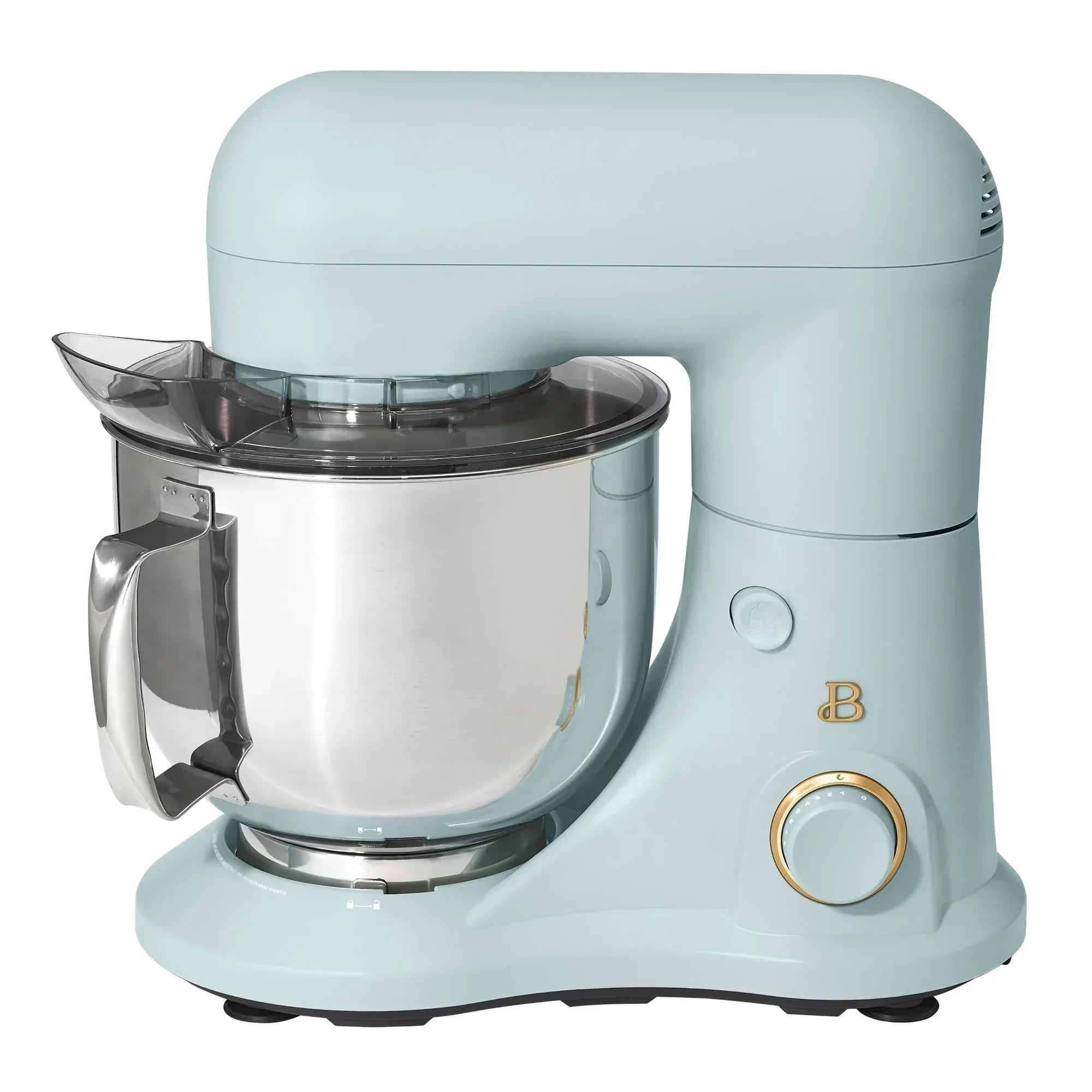 Beautiful 5.3 Qt Stand Mixer, Black Sesame with Flat Beater, Dough Hook, Balloon Whisk
