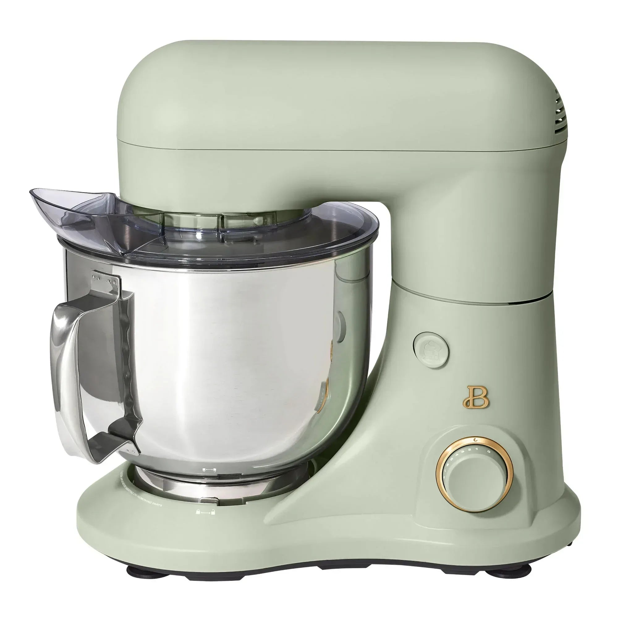 Beautiful 5.3 Qt Stand Mixer, Black Sesame with Flat Beater, Dough Hook, Balloon Whisk
