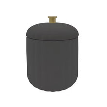 Beautiful Bathroom Canister, Gray