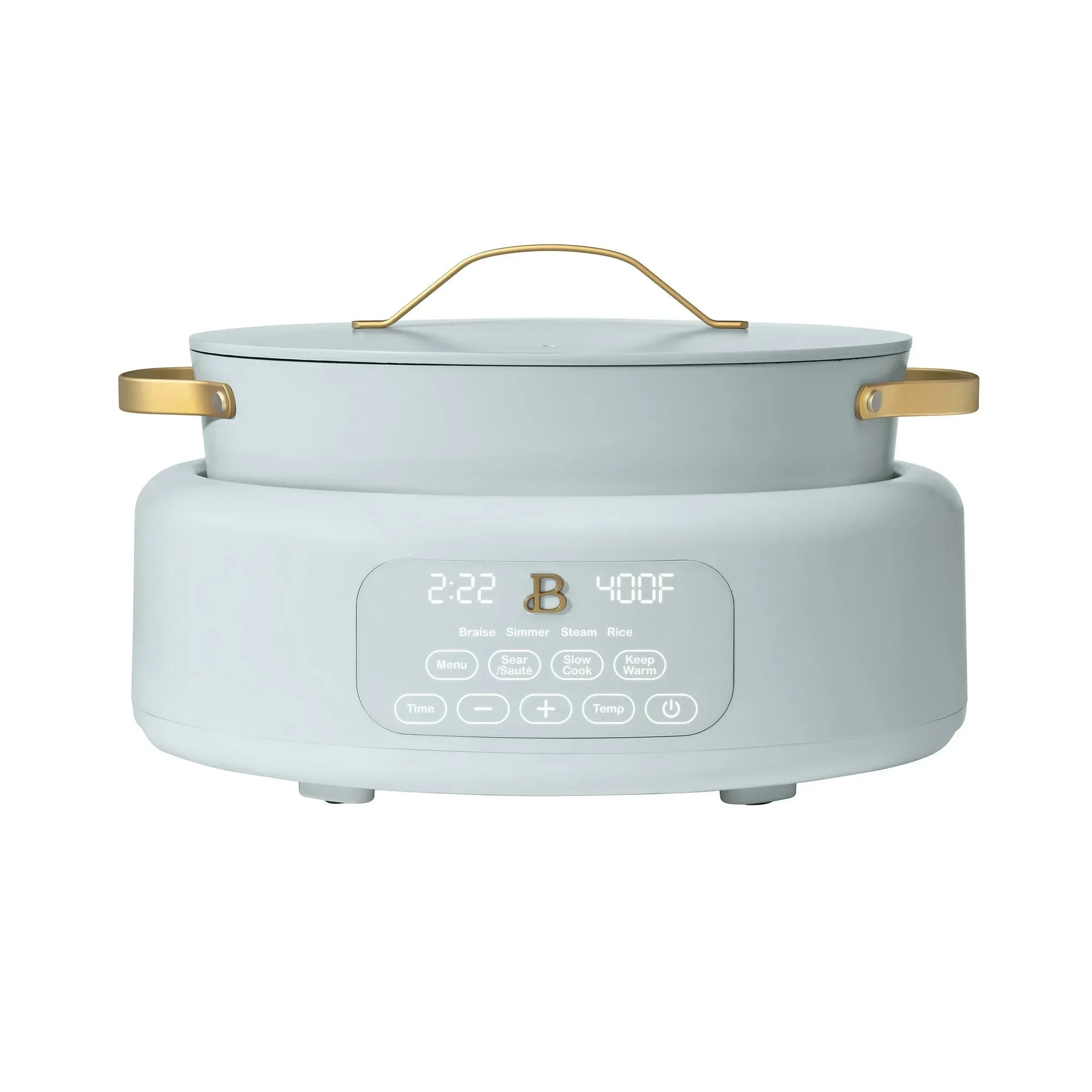 Beautiful 10-in-1 , 6 Qt Electric Multi-Cooker, Tomato Red by Drew Barrymore - USA MEGA SHOP