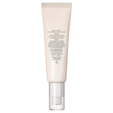 Eye serum tube back view with ingredient and label text