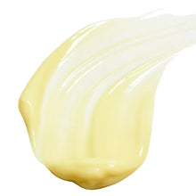 Thick light yellow eye serum gel swatch
