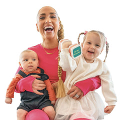 Bebe Fuerte Count & Groove Bouncy Barbell, Baby Toy for 9 Months+