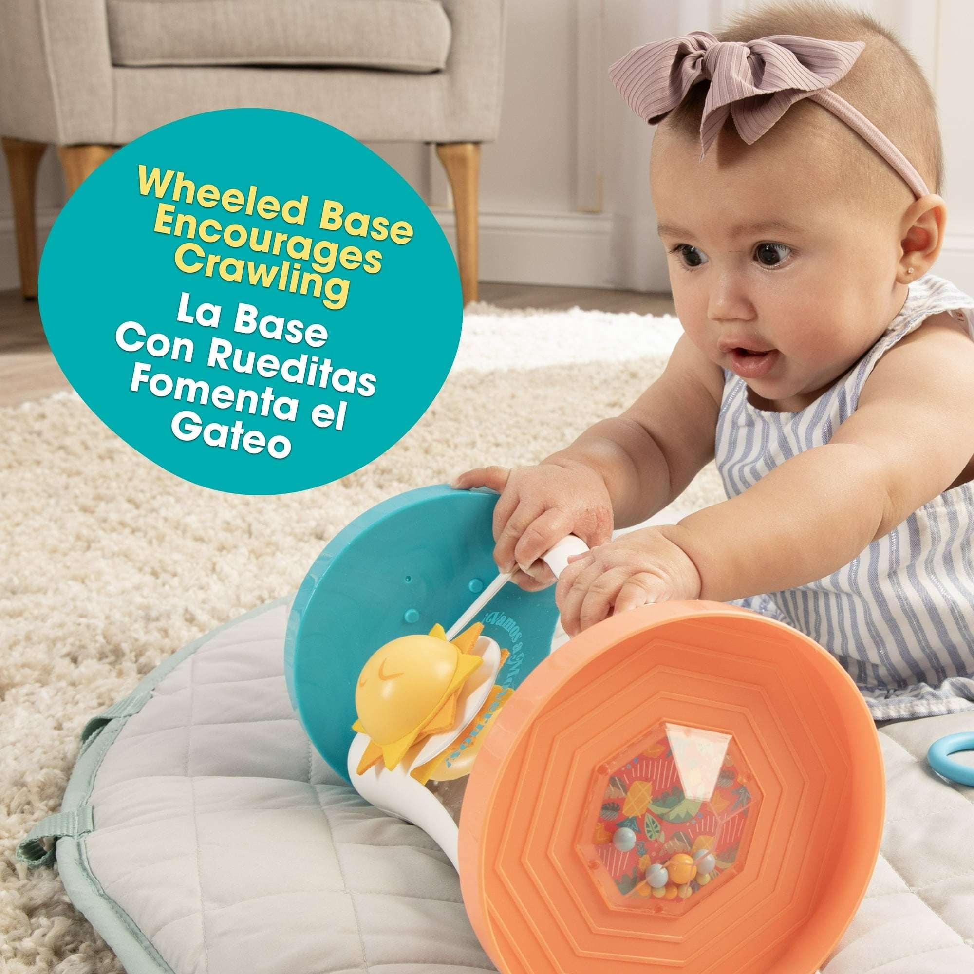 Bebe Fuerte Marathon Maze 2-in-1 Activity Mirror™ – Baby Toy for 3 months+