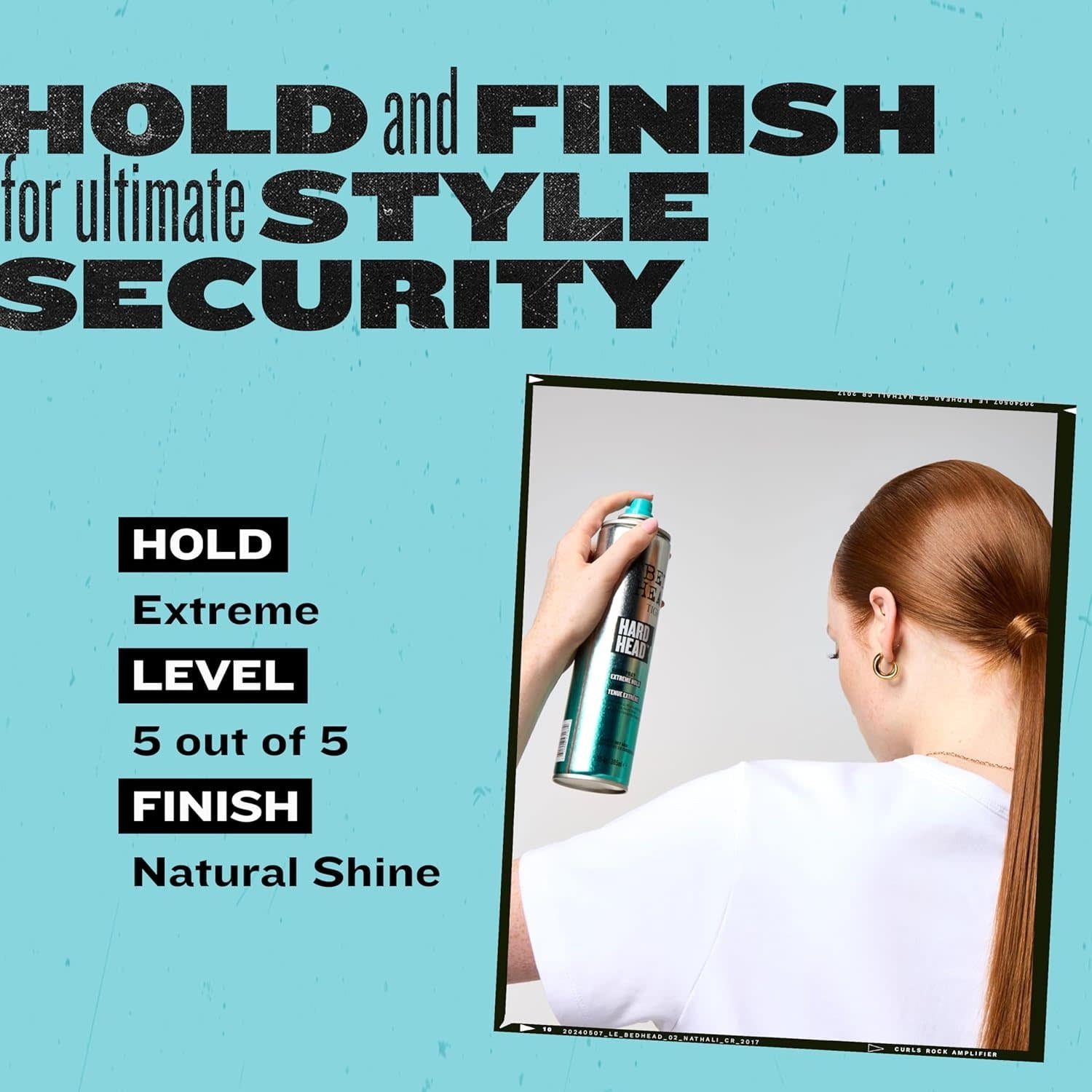 Bed Head by TIGI Hard Head Hairspray for Extra Strong Hold 11.7 oz