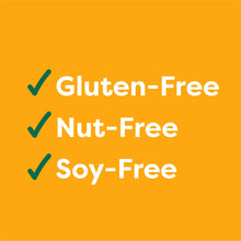 Beech-Nut breakfast pouch label: gluten-free, nut-free, soy-free