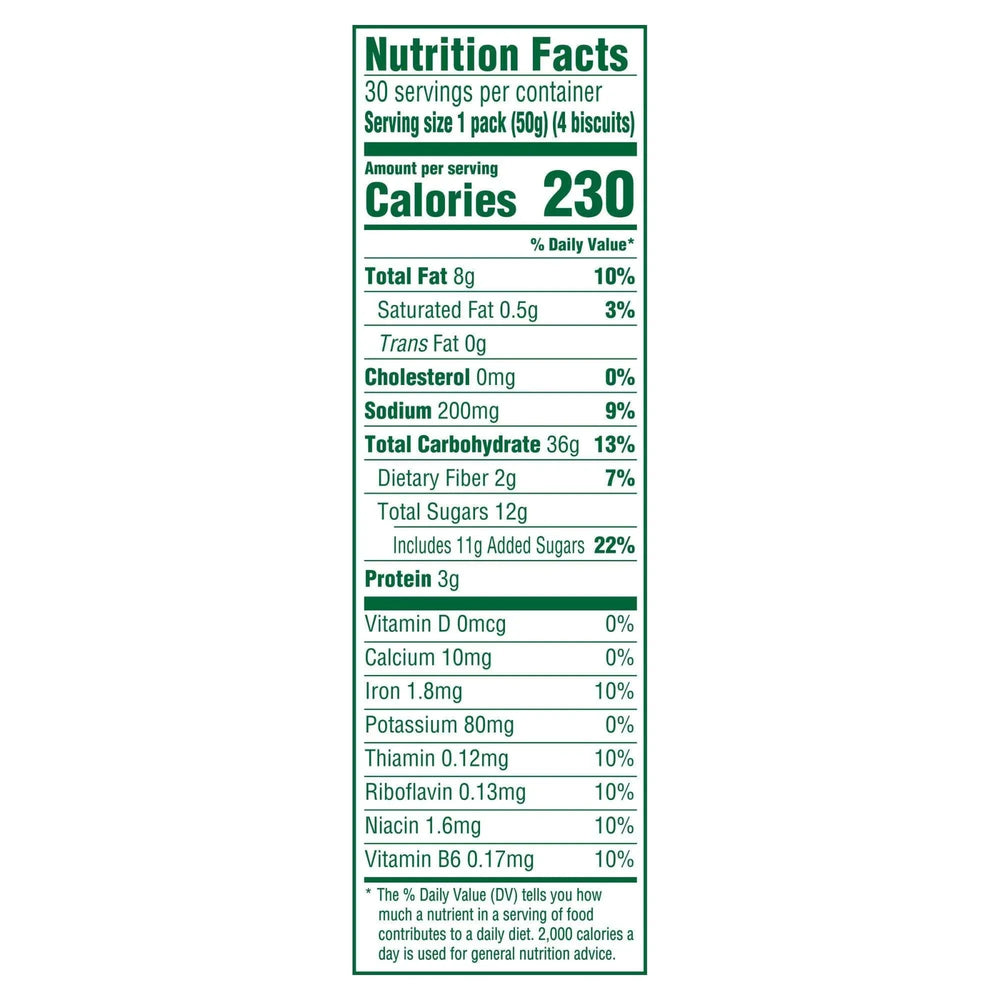 BelVita Breakfast Biscuits, Blueberry, 1.76 oz, 30-count - USA MEGA SHOP