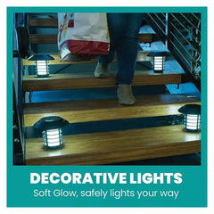 Bell + Howell Solar Pathway Lights, 4 pk. - Stainless Steel