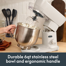 Bella STIR XL 6.0 Quart Stand Mixer with Spatula