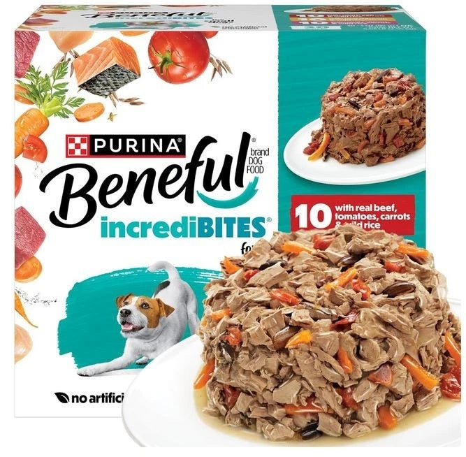 Beneful Purina Small Breed Wet Dog Food Variety Pack (Pack of 30) 3 Oz