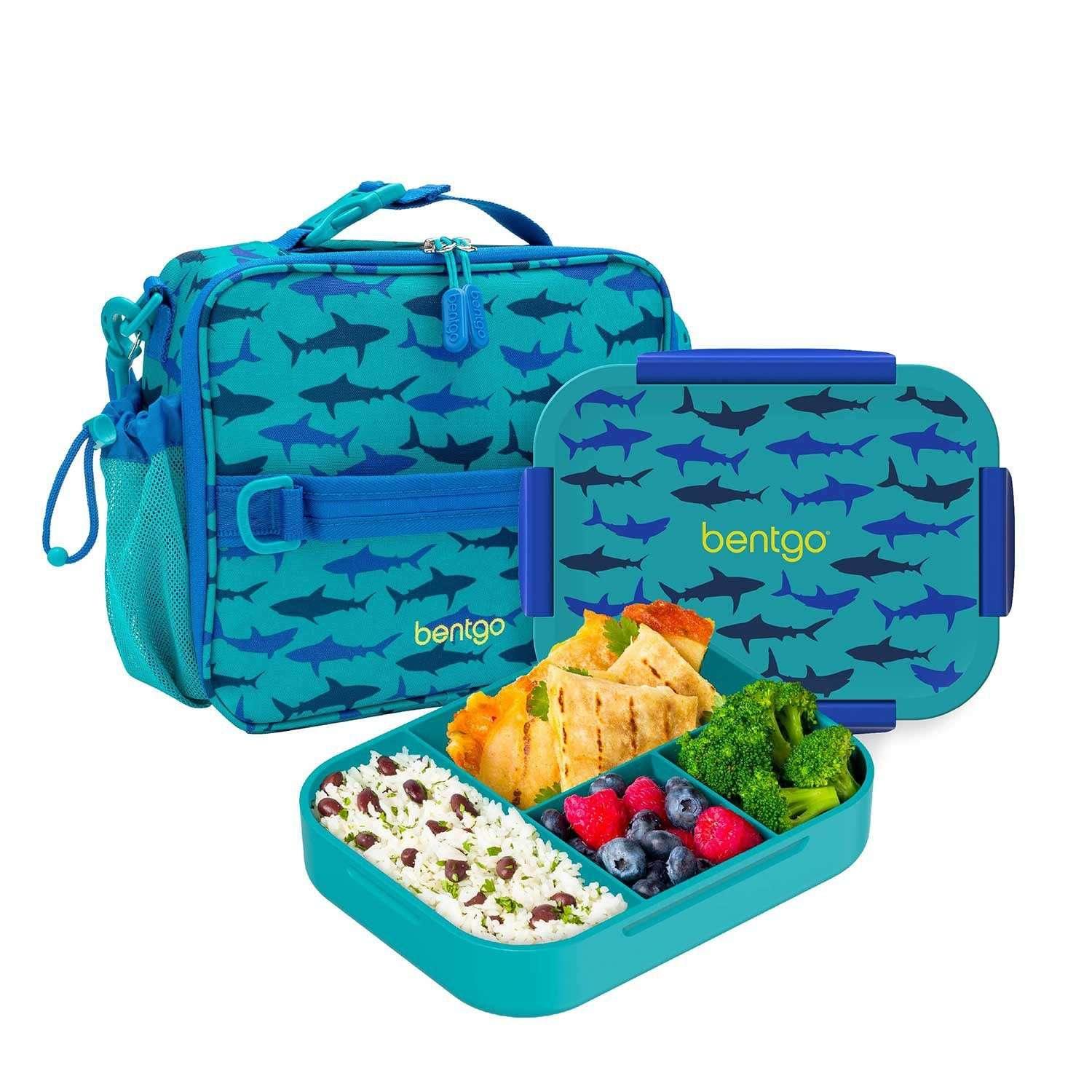Bentgo 2-Piece Kids Snap & Go Lunch Set: Leak-Proof Lunch Box & Deluxe Insulated Lunch Bag - USA MEGA SHOP