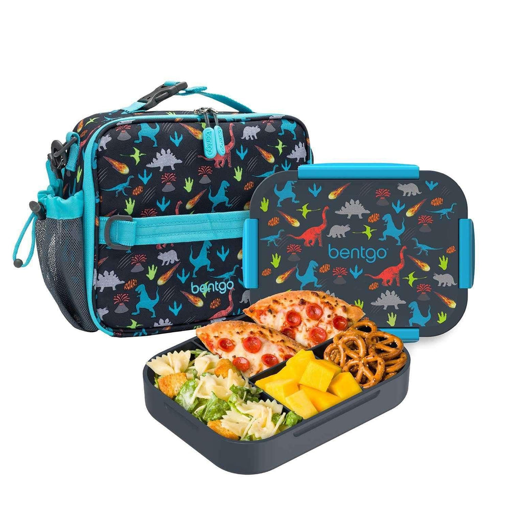 Bentgo 2-Piece Kids Snap & Go Lunch Set: Leak-Proof Lunch Box & Deluxe Insulated Lunch Bag - USA MEGA SHOP