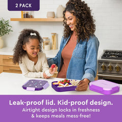 Bentgo Kids 2-Pack Snap & Go Leak-Proof Lunch Box - USA MEGA SHOP