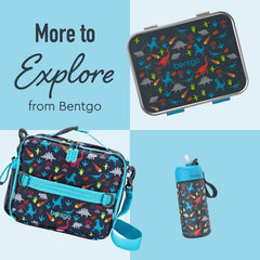 Bentgo Kids 2-Pack Stainless Steel Food Jar, Assorted Designs - USA MEGA SHOP