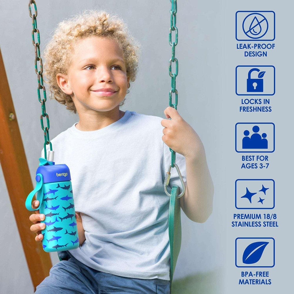 Bentgo Kids 2-Pack Stainless Steel Lunch Box & Water Bottle Set - USA MEGA SHOP