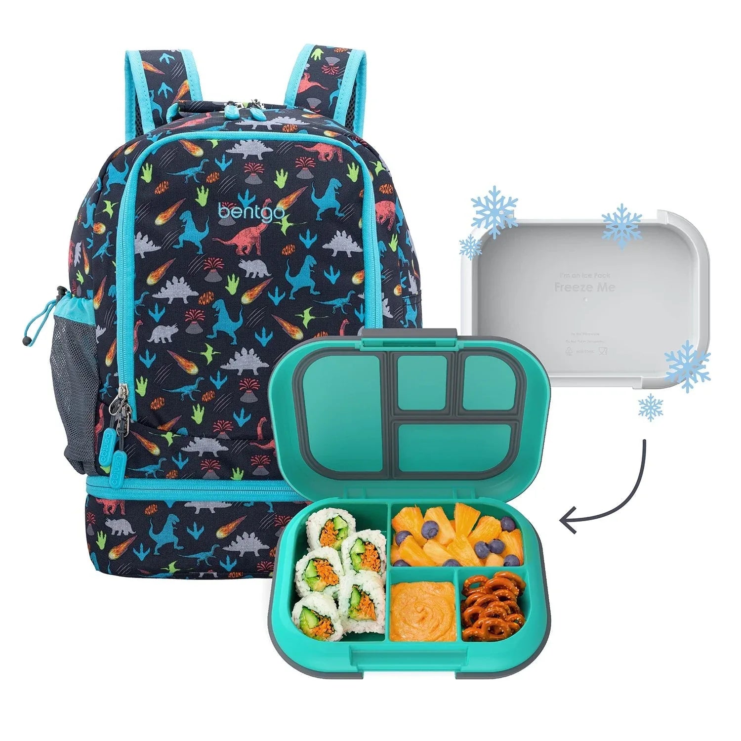 Bentgo Kids 2-in-1 Backpack & Insulated Lunch Bag & Box - USA MEGA SHOP