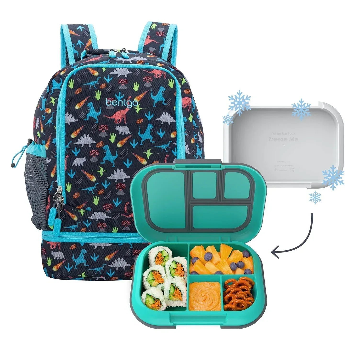 Bentgo Kids 2-in-1 Backpack & Insulated Lunch Bag & Box