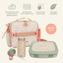 Kids lunch bundle set with water bottle, insulated lunch bag, and BPA-free lunch bag