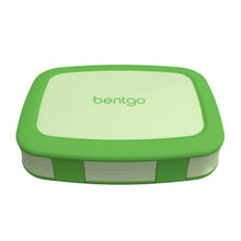 Bentgo kids lunch box container, green lid with Bentgo logo