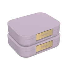 2-pack lunch box set in lavender, two stacked with bentgo labels