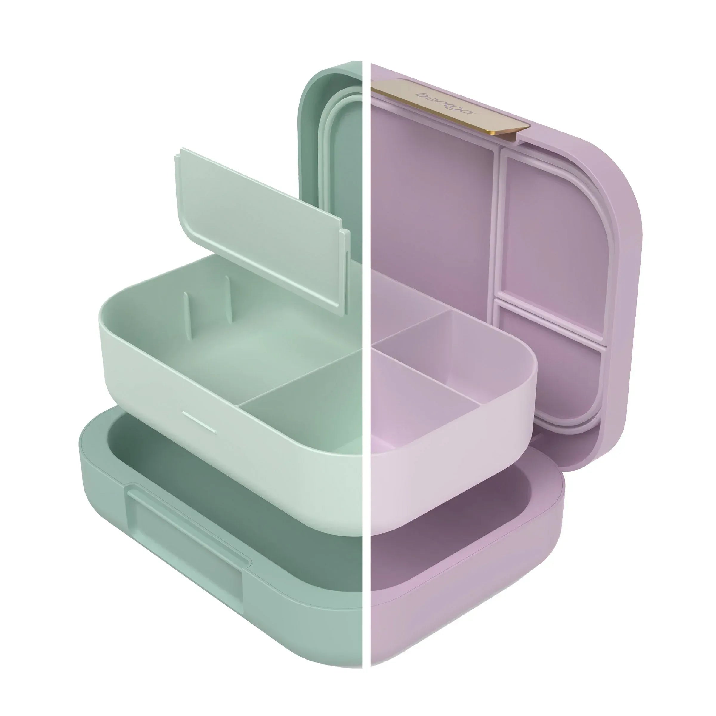 Bentgo Modern Leak-Resistant Lunch Box, 2 Pack