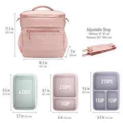 Bentgo Prep Deluxe Bag and Bentgo 60-Piece Meal Prep Container Set - USA MEGA SHOP