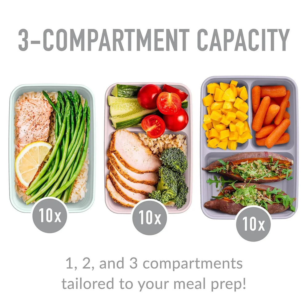 Bentgo Prep Deluxe Bag and Bentgo 60-Piece Meal Prep Container Set - USA MEGA SHOP