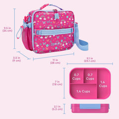 Bentgo 2-Piece Kids Snap & Go Lunch Set: Leak-Proof Lunch Box & Deluxe Insulated Lunch Bag - USA MEGA SHOP
