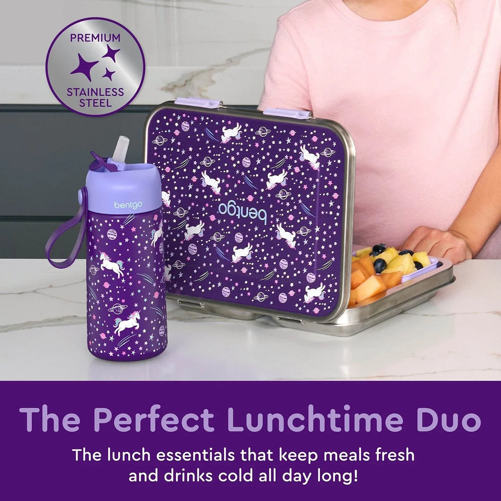 Bentgo Kids 2-Pack Stainless Steel Lunch Box & Water Bottle Set - USA MEGA SHOP