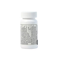 Allergy relief tablets bottle with back label dosage and warnings text