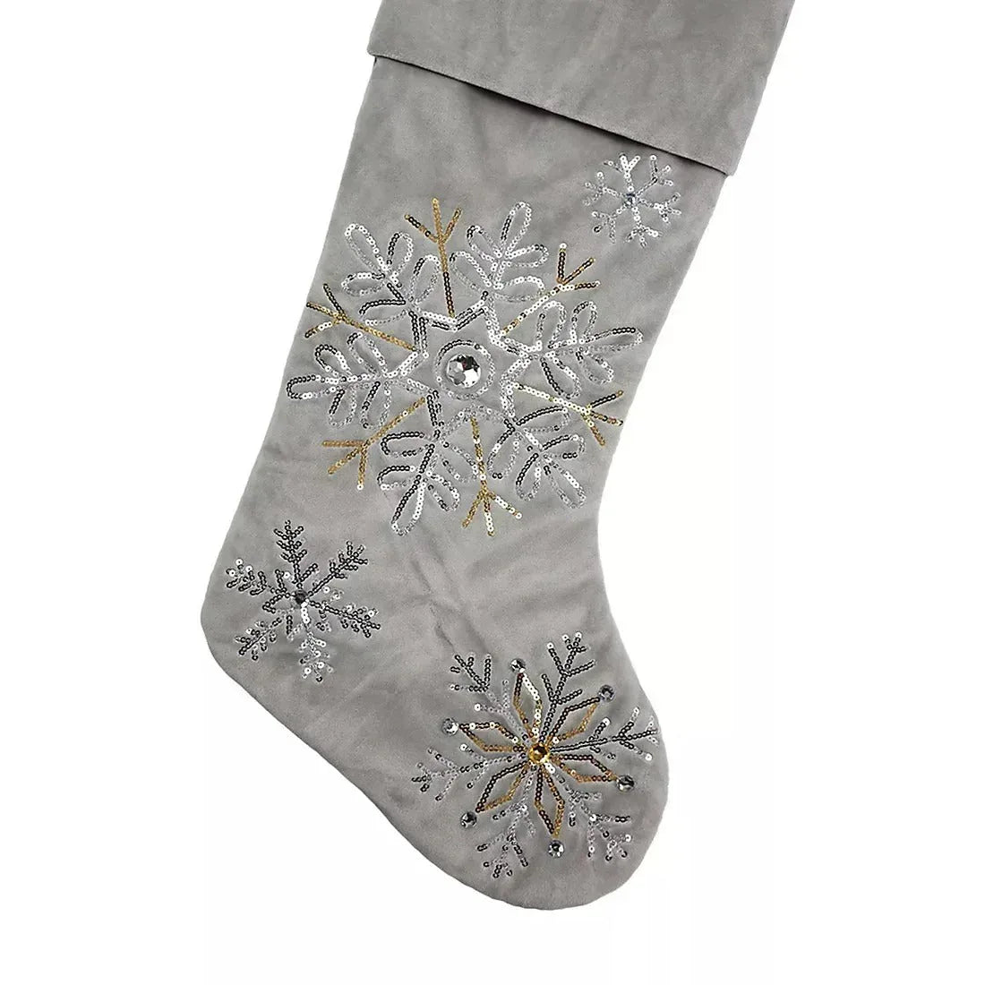 Berkley Jensen 2 pk. Christmas Stocking, Snowflakes - USA MEGA SHOP