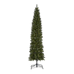 Berkley Jensen LED 7' Fairbanks Pencil Slim Christmas Tree - USA MEGA SHOP